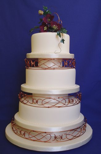 Celtic Knots Wedding Cake