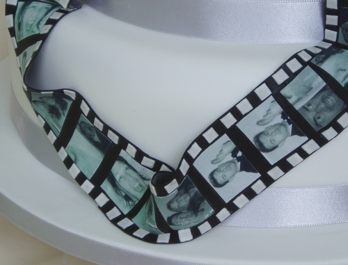 Cine Film Wedding Cake