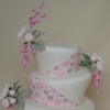 Japanese Style Wonky Wedding Cake